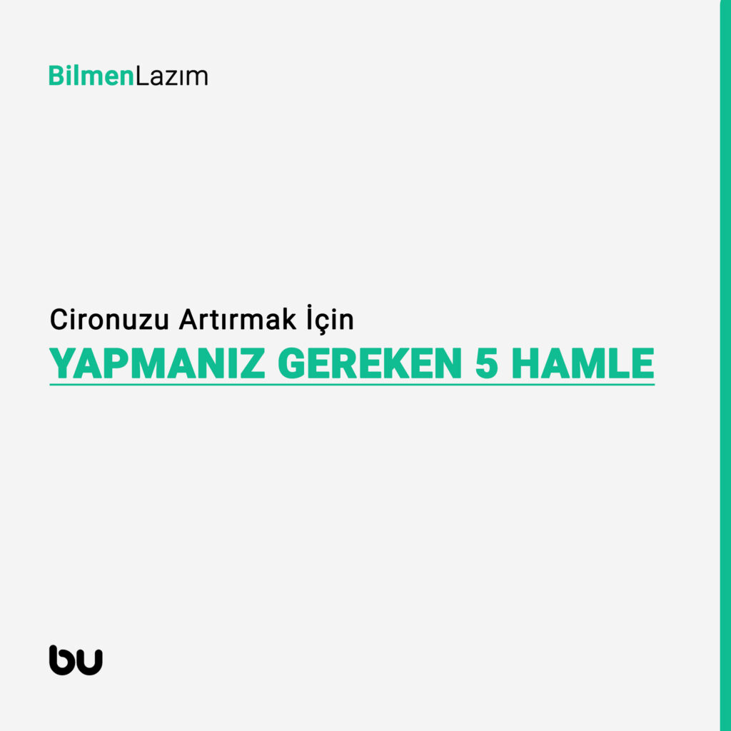 ciro arttırma