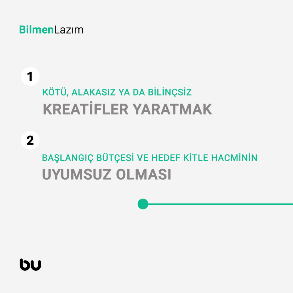 En çok yapılan 10 Meta Ads Hatası