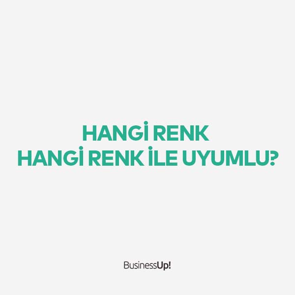 Hangi Renk Hangi Renk İle Uyumlu