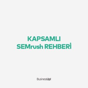 Kapsamlı SEMrush Rehberi