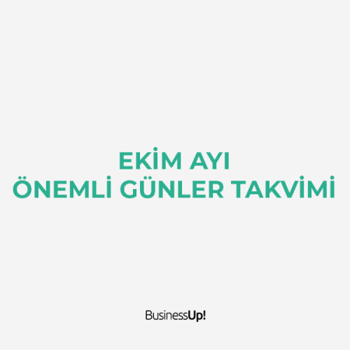 Ekim Ayı Önemli Günler Takvimi