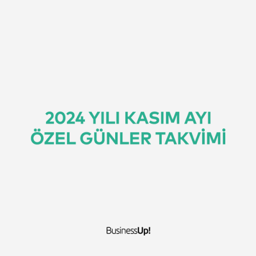 2024 Yılı Kasım Ayı Özel Günler Takvimi